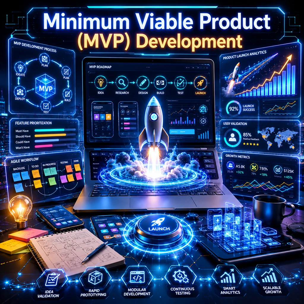 Minimum viable product development solutions